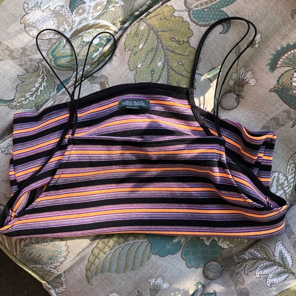 wild fable Tops - WILD FABLE CROP TOP🧡💜